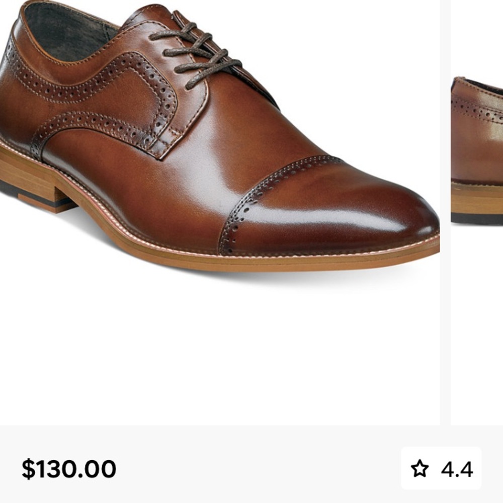 Stacy Adams Dickinson Cap Toe Oxford